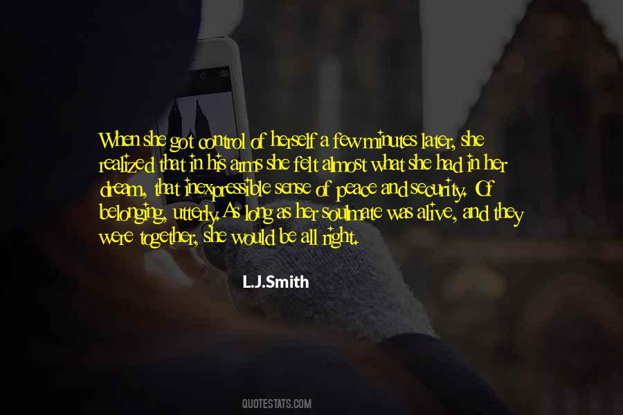 L J Smith Quotes #335303