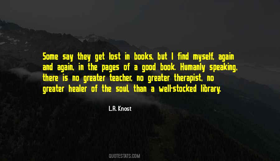 L R Knost Quotes #1184184