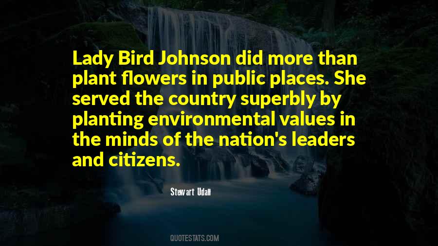 Lady Bird Johnson Quotes #1124743