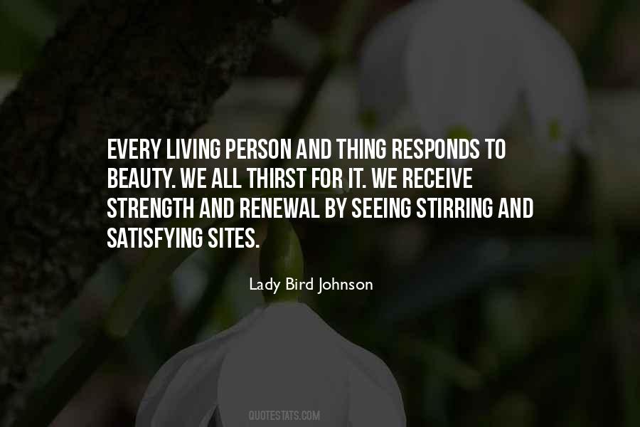 Lady Bird Johnson Quotes #1421244