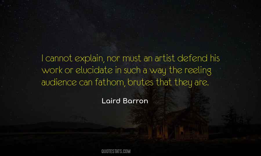 Laird Barron Quotes #258241