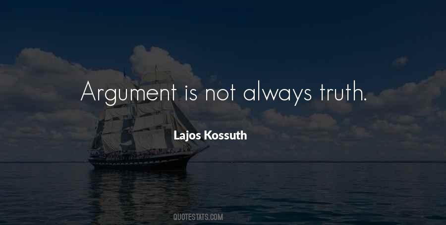 Lajos Kossuth Quotes #803333