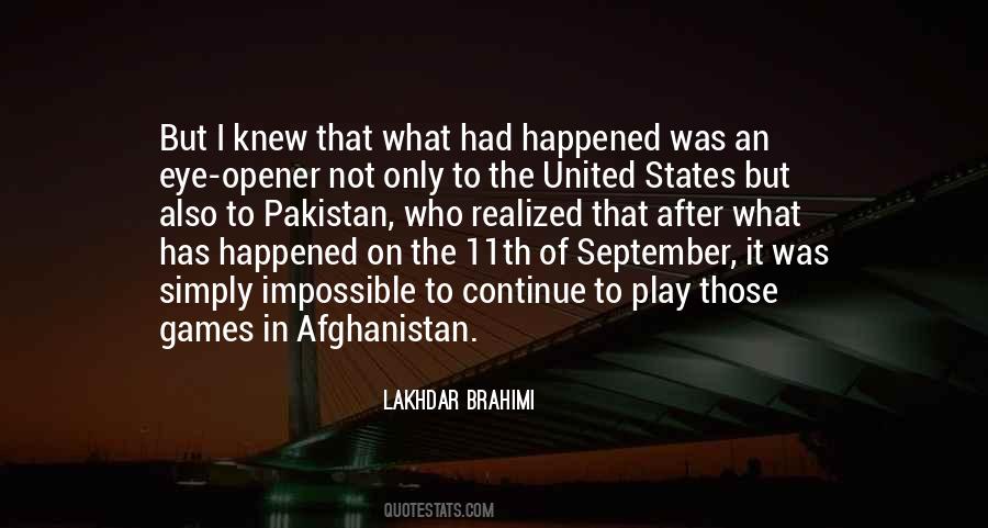 Lakhdar Brahimi Quotes #187403