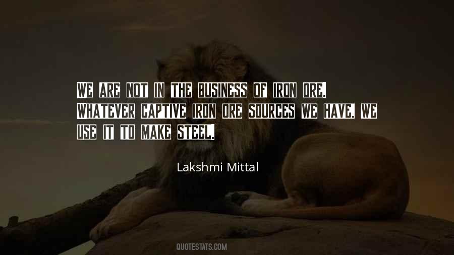 Lakshmi Mittal Quotes #673130