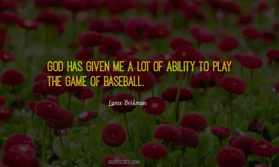 Lance Berkman Quotes #44385