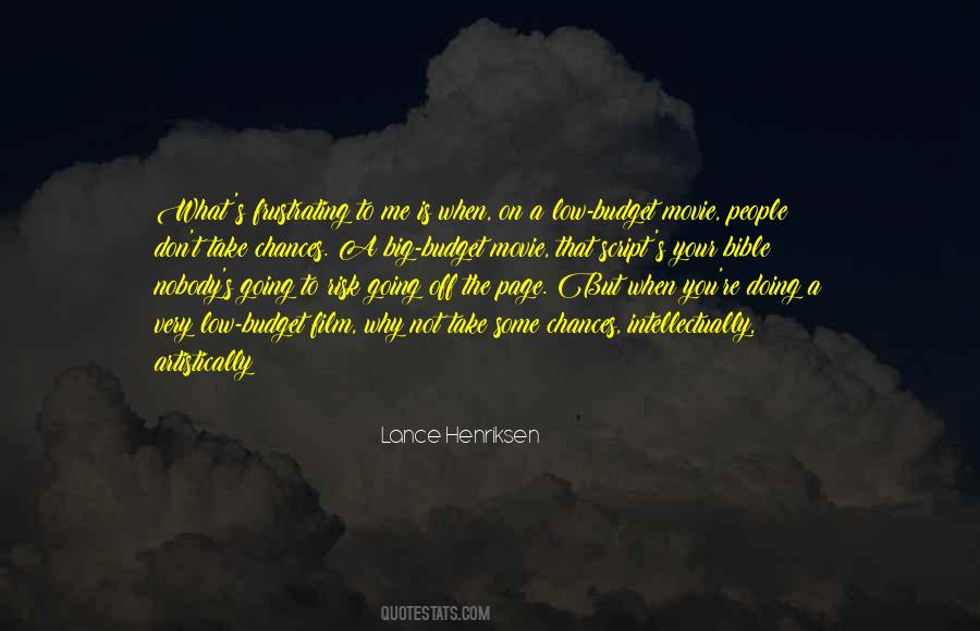 Lance Henriksen Quotes #1832679