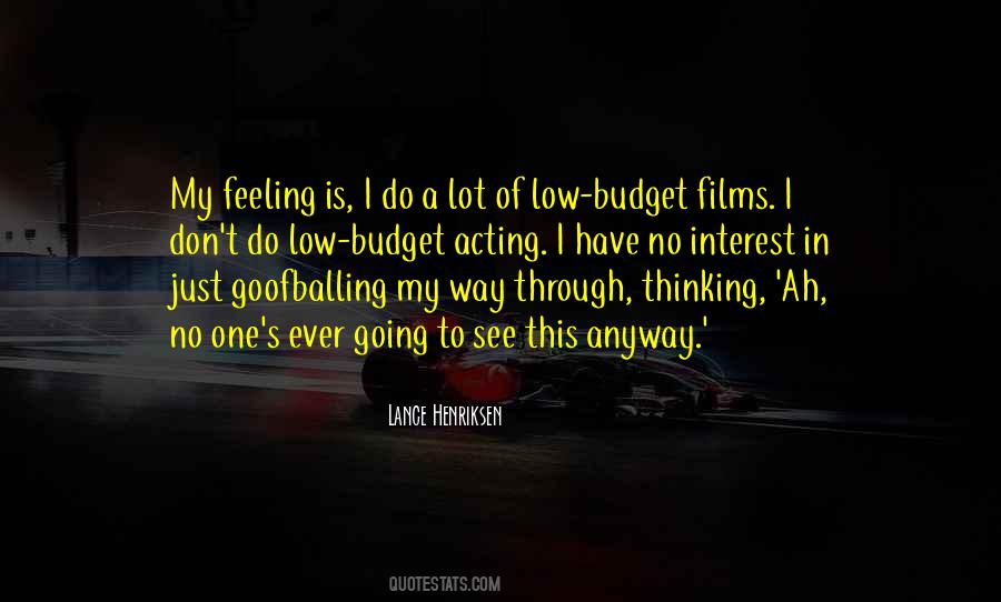 Lance Henriksen Quotes #1876493