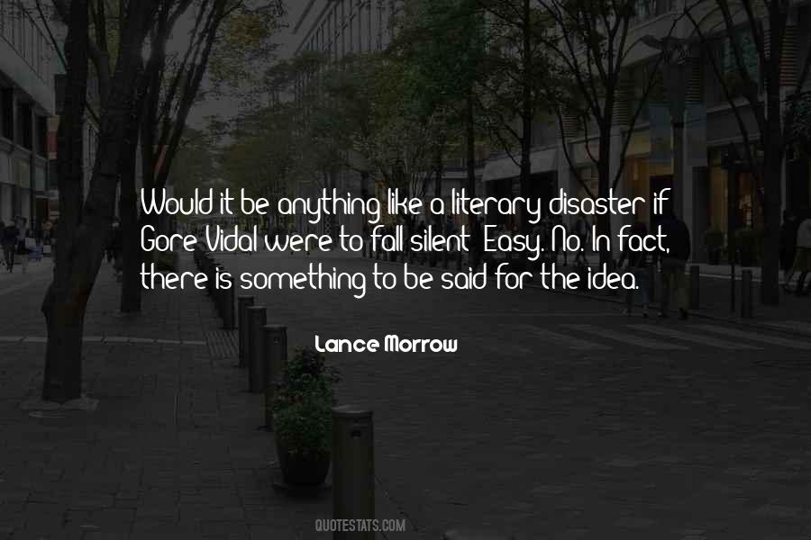 Lance Morrow Quotes #1528153