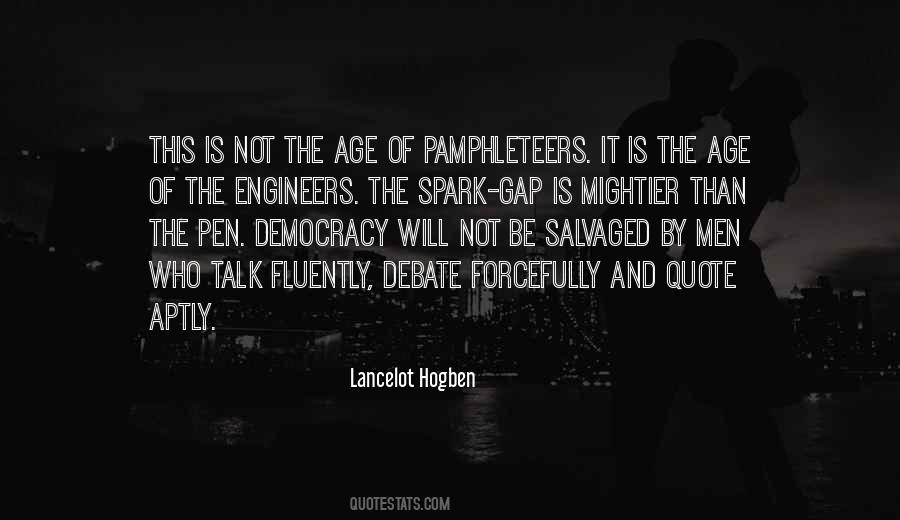Lancelot Hogben Quotes #743462