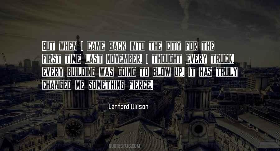 Lanford Wilson Quotes #996317