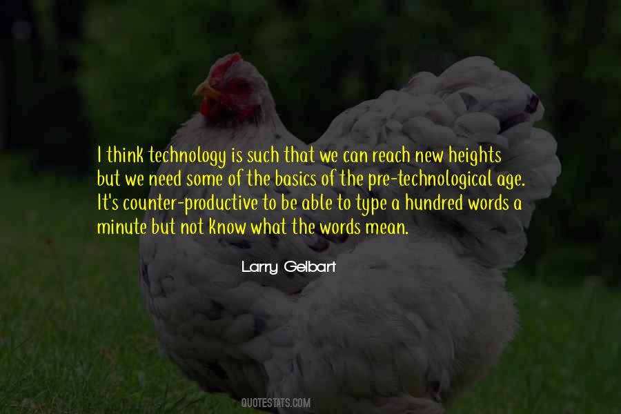 Larry Gelbart Quotes #1806576