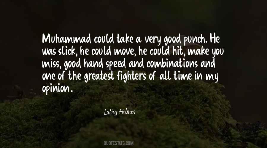 Larry Holmes Quotes #1278131