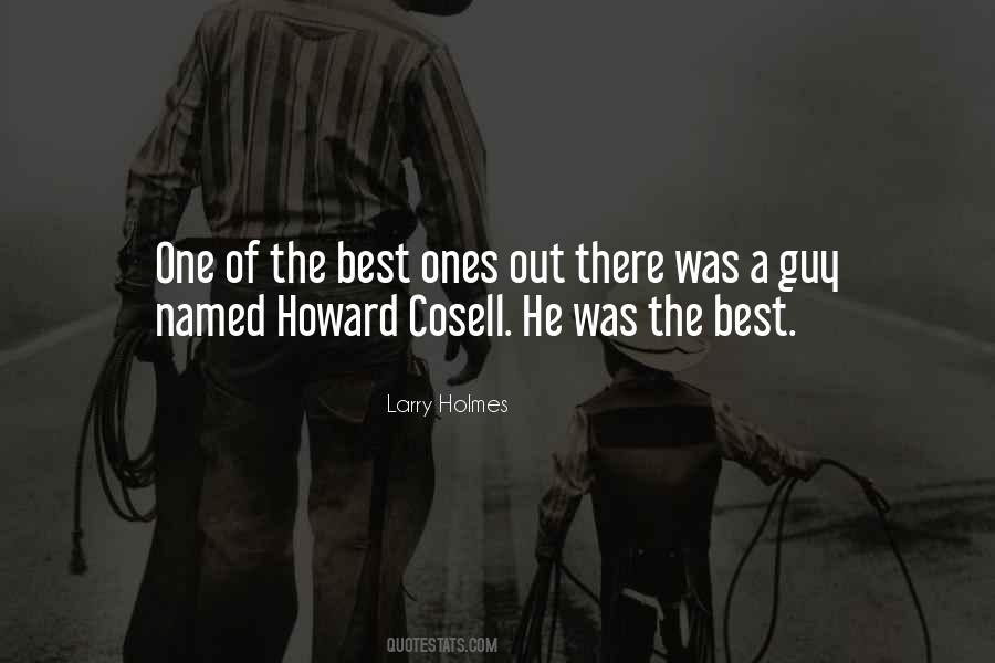 Larry Holmes Quotes #226085