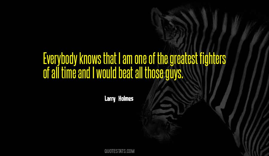 Larry Holmes Quotes #376934