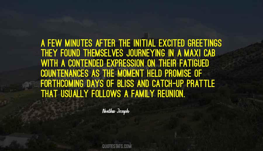 Quotes About A Family Reunion #1397021