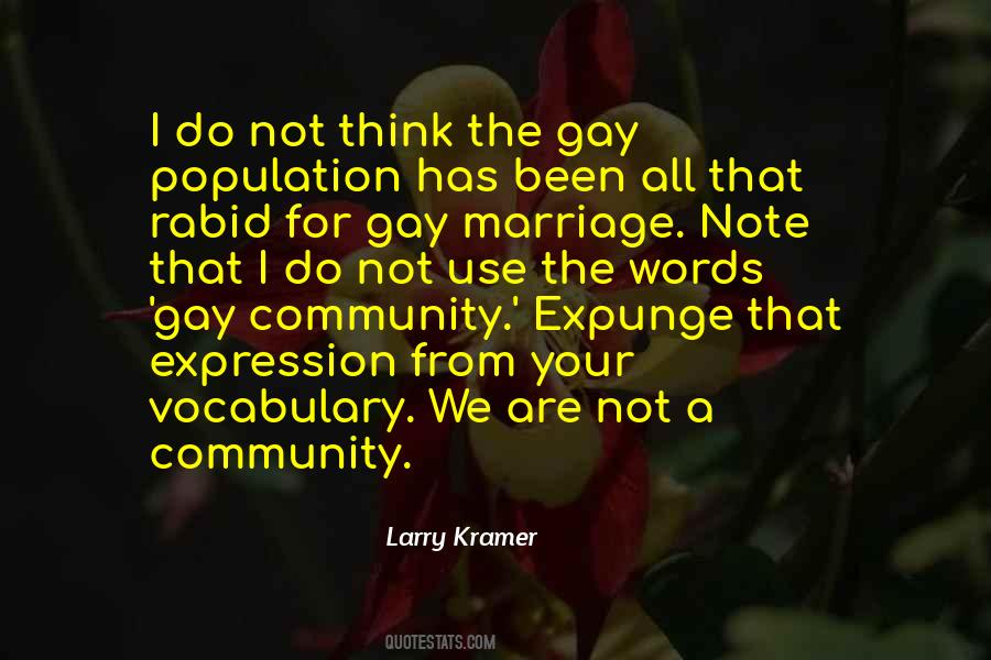 Larry Kramer Quotes #1813605