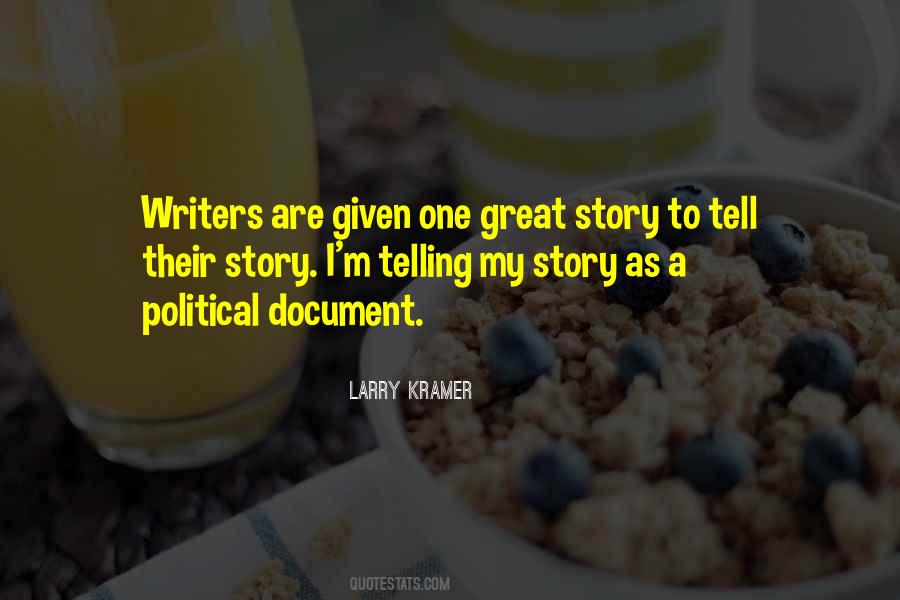 Larry Kramer Quotes #377037