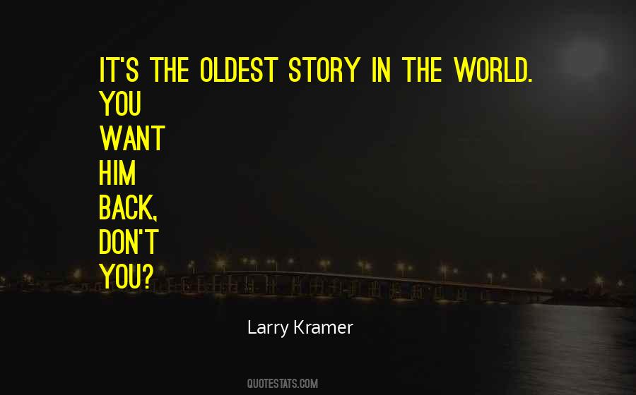 Larry Kramer Quotes #473875