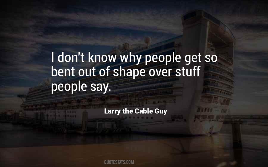 Larry The Cable Guy Quotes #664246