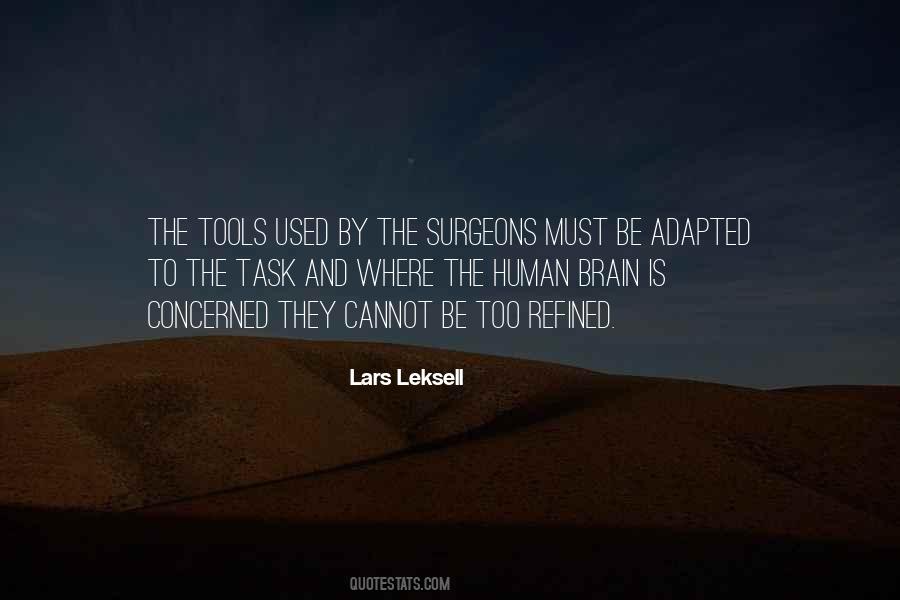 Lars Leksell Quotes #883257