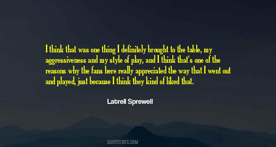 Latrell Sprewell Quotes #1226851