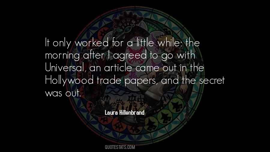 Laura Hillenbrand Quotes #1244037