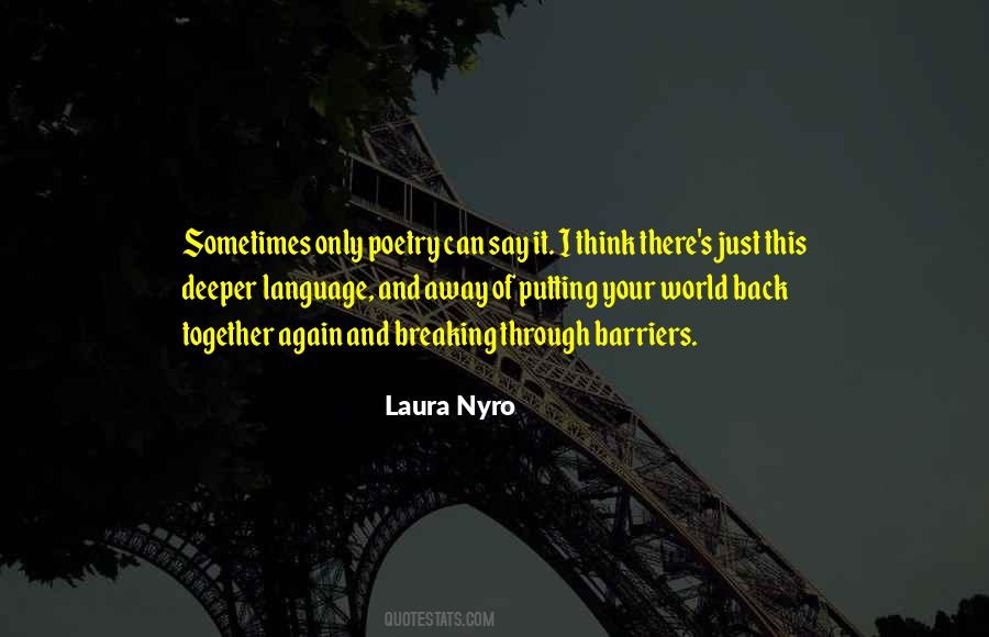 Laura Nyro Quotes #1106727
