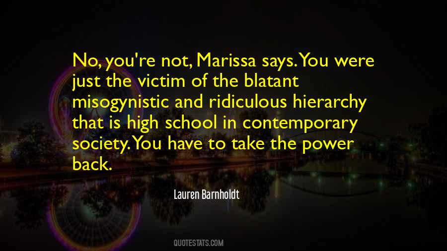 Lauren Barnholdt Quotes #1609572