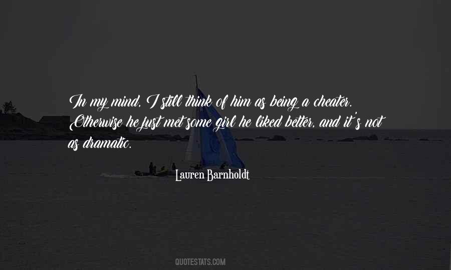 Lauren Barnholdt Quotes #684585