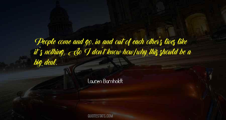 Lauren Barnholdt Quotes #7252