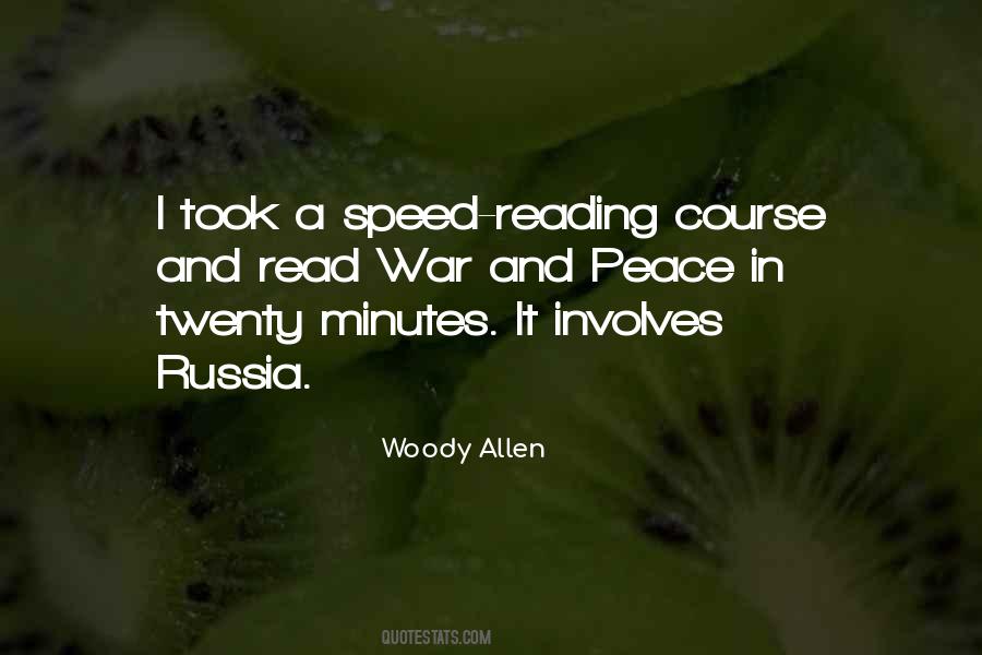 Quotes About Speed Reading #1088546