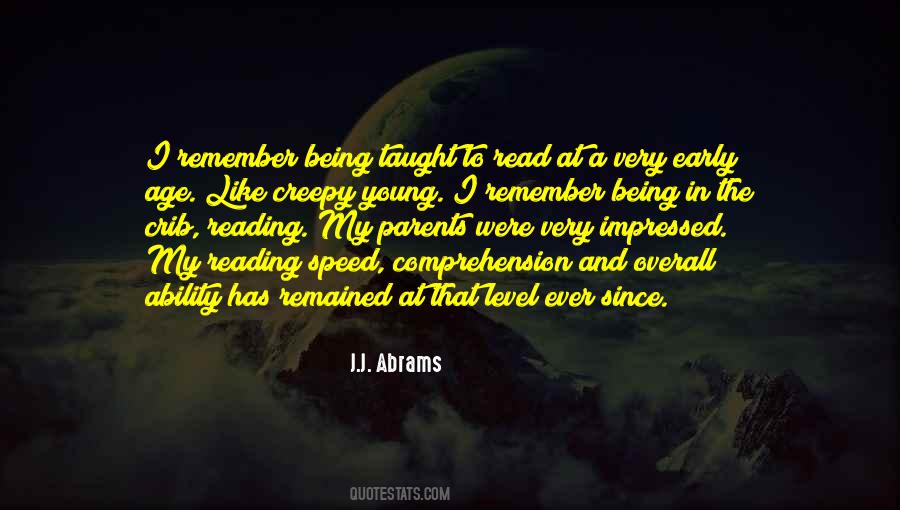 Quotes About Speed Reading #377209