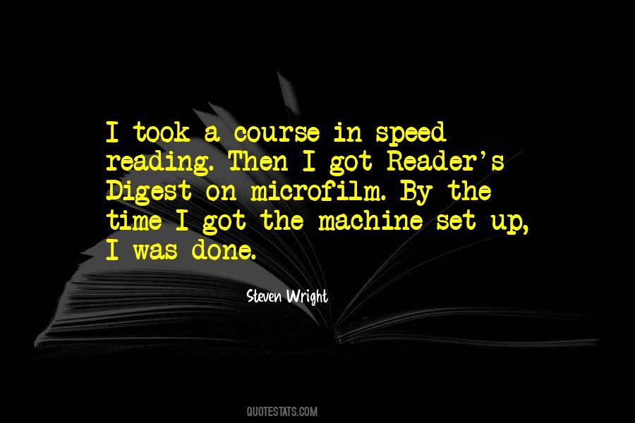 Quotes About Speed Reading #854731