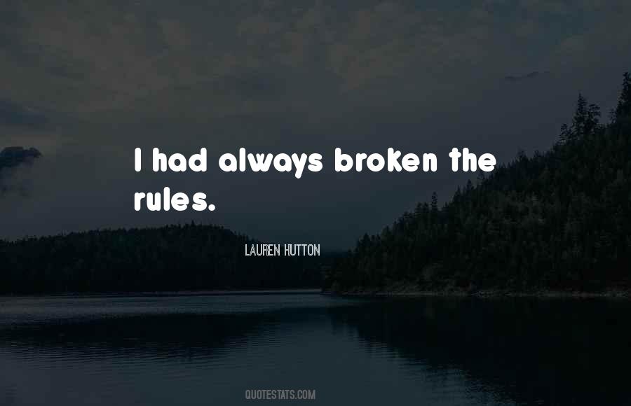 Lauren Hutton Quotes #1324334