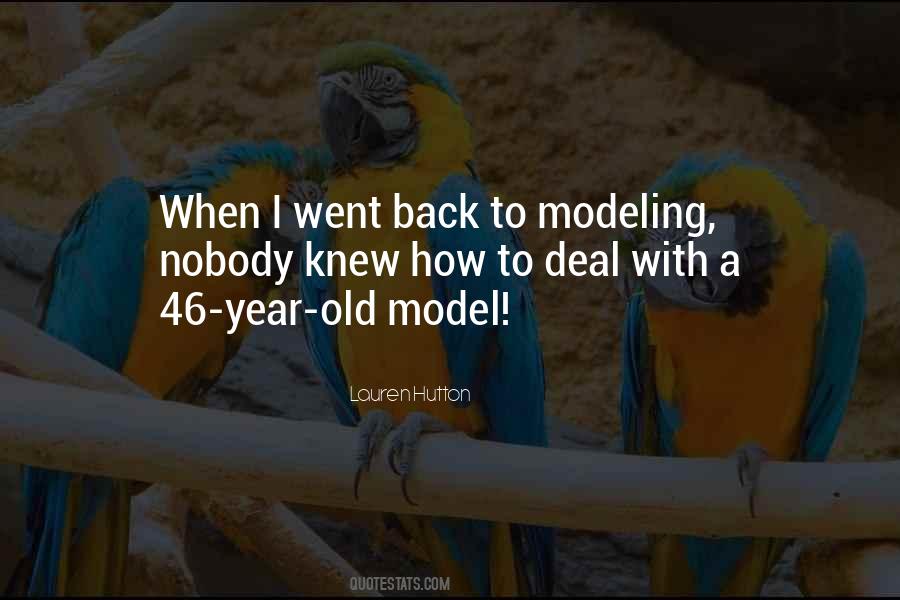 Lauren Hutton Quotes #1640458