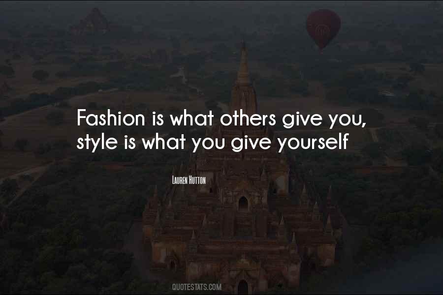 Lauren Hutton Quotes #451894
