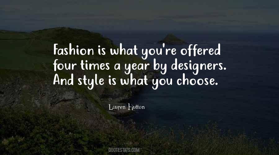 Lauren Hutton Quotes #761672