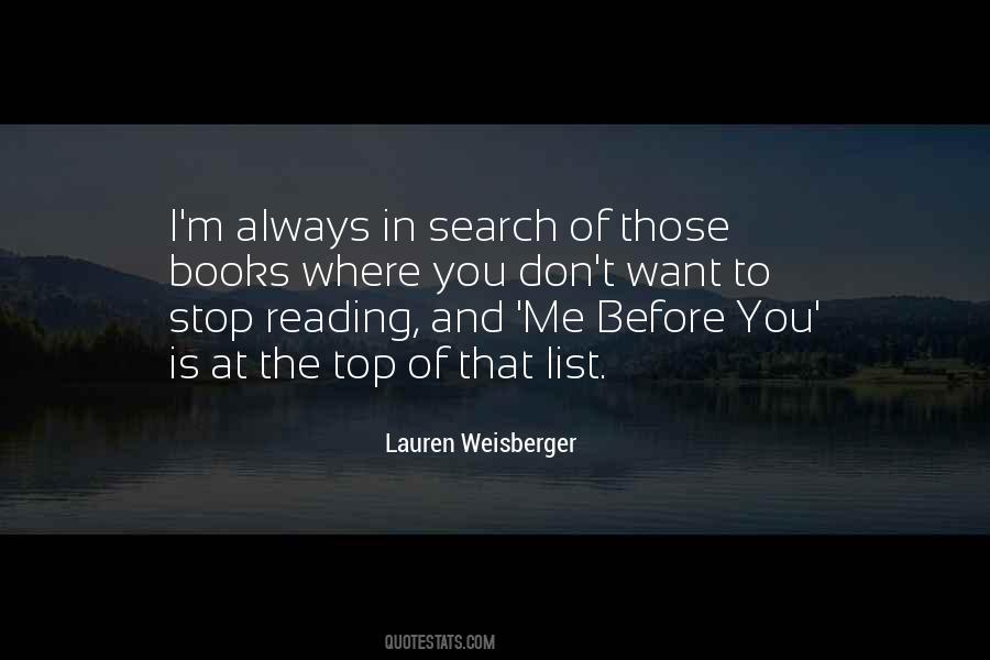Lauren Weisberger Quotes #650981