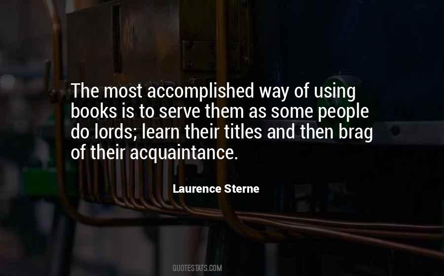 Laurence Sterne Quotes #389909