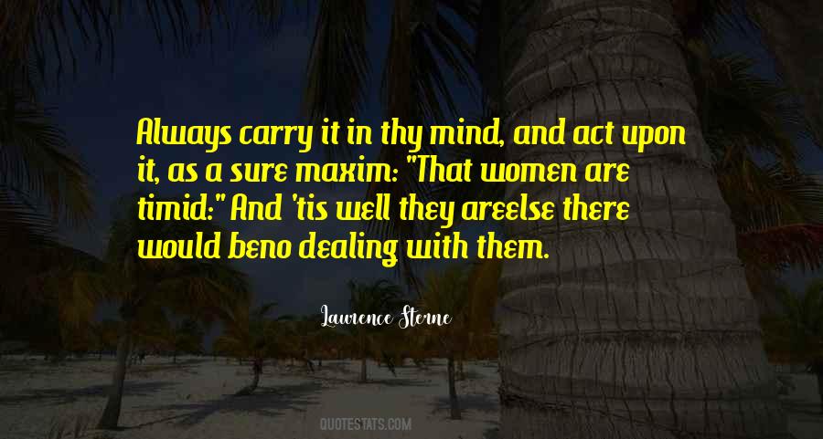 Laurence Sterne Quotes #551830