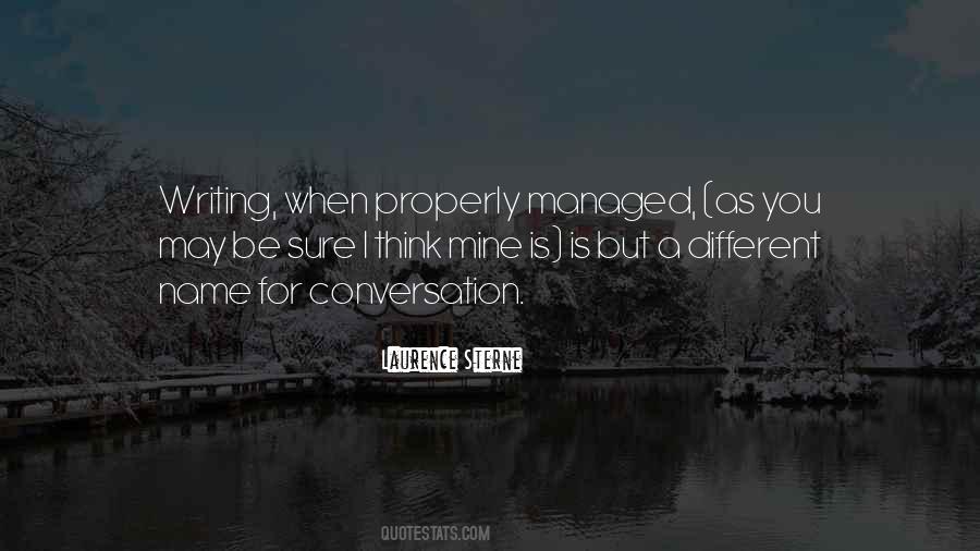 Laurence Sterne Quotes #845579