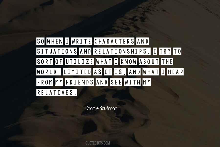 Quotes About And Relationships #1603080