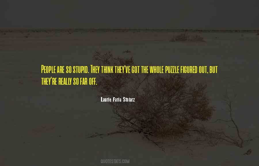 Laurie Faria Stolarz Quotes #1555347