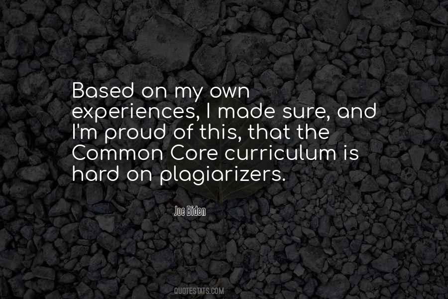 Quotes About Core Curriculum #177137