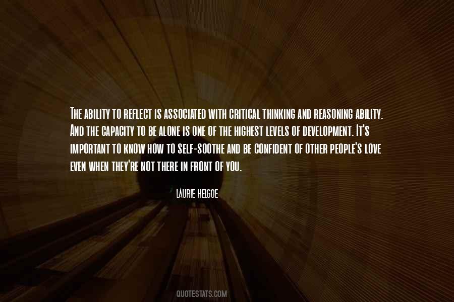 Laurie Helgoe Quotes #18952