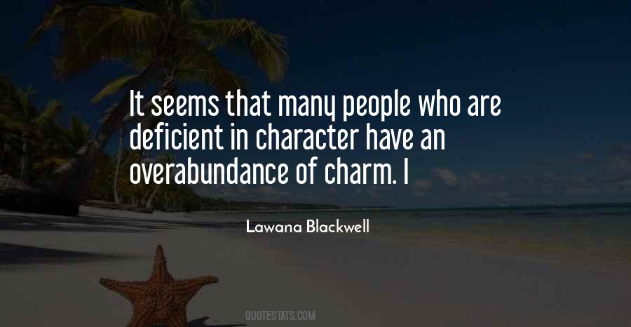 Lawana Blackwell Quotes #1479070