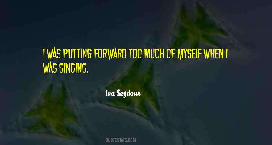 Lea Seydoux Quotes #699358