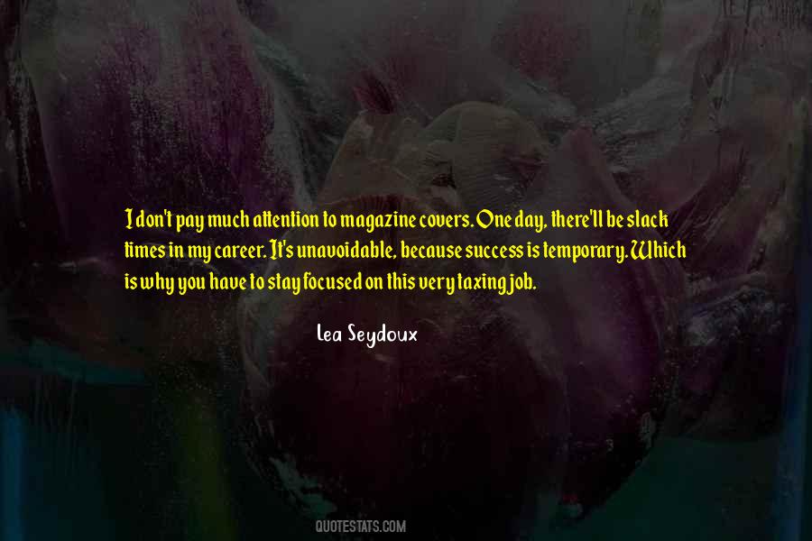Lea Seydoux Quotes #948052