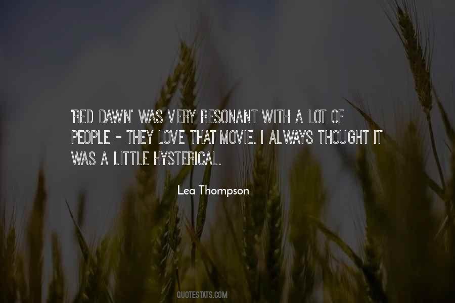 Lea Thompson Quotes #1467622