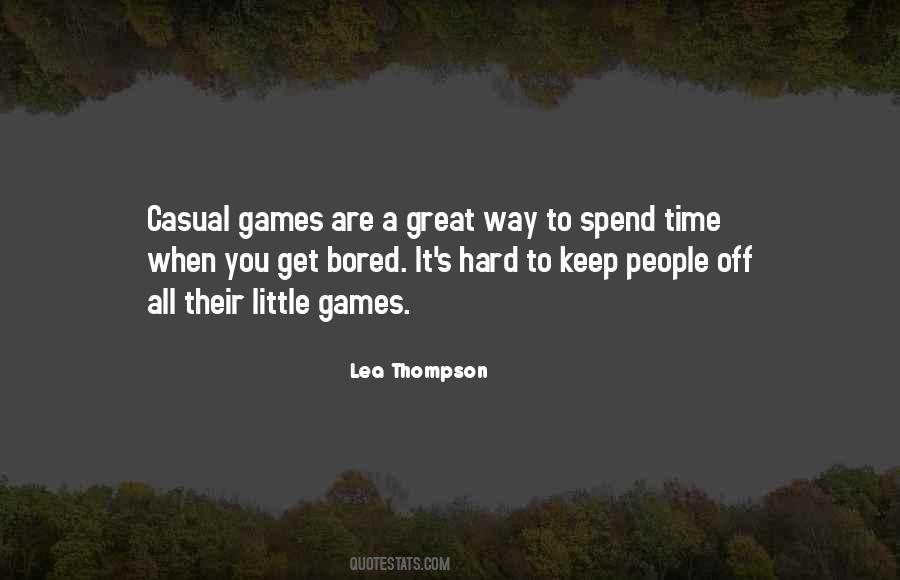 Lea Thompson Quotes #1738800